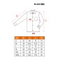 NEO TOOLS 81-547-XXXL Koszula flanelowa, szara, rozmiar XXXL