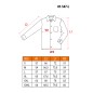 NEO TOOLS 81-547-L Koszula flanelowa, szara, rozmiar L