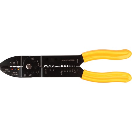 TOPEX 32D410 Szczypce do zaciskania końcówek izolowanych i nieizolowanych 0.75-6 mm