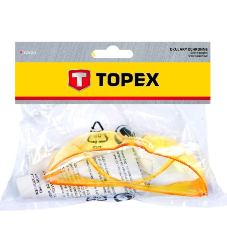 TOPEX 82S116 Okulary ochronne, żółte