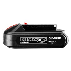 GRAPHITE 58G001 Akumulator Energy+ 18V, Li-Ion 2.0Ah 