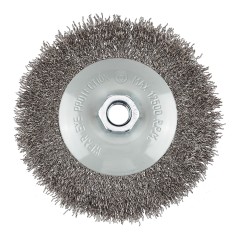 GRAPHITE 57T409 Szczotka druciana tarczowa 125 mm, drut karbowany, stalowy, M14