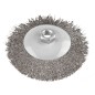 GRAPHITE 57T409 Szczotka druciana tarczowa 125 mm, drut karbowany, stalowy, M14