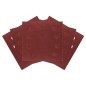 NEO TOOLS 54-054 Papiery ścierne na rzep, kwadrat 113 x 113 mm, P120, 5 szt., z 8 otworami do 04-623