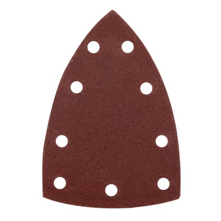 NEO TOOLS 54-057 Papiery ścierne na rzep, żelazko 100 x 147 mm, P120, 5 szt., z 9 otworami do 04-623