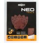 NEO TOOLS 54-057 Papiery ścierne na rzep, żelazko 100 x 147 mm, P120, 5 szt., z 9 otworami do 04-623