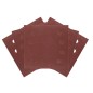 NEO TOOLS 54-055 Papiery ścierne na rzep, kwadrat 113 x 113 mm, P240, 5 szt., z 8 otworami do 04-623