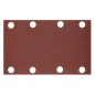 NEO TOOLS 54-052 Papiery ścierne na rzep, prostokąt  80 x 130 mm, P240, 5 szt., z 8 otworami do 04-623