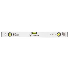 TOPEX 29C302 Poziomnica aluminiowa anodowana 60 cm, 3 libelle