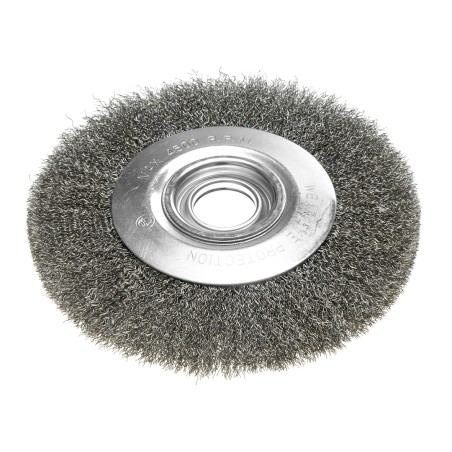 GRAPHITE 57T401 Szczotka druciana tarczowa 200 x 32 mm, drut karbowany, stalowy