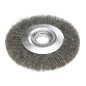 GRAPHITE 57T401 Szczotka druciana tarczowa 200 x 32 mm, drut karbowany, stalowy