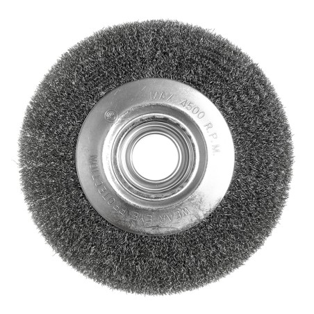 GRAPHITE 57T401 Szczotka druciana tarczowa 200 x 32 mm, drut karbowany, stalowy
