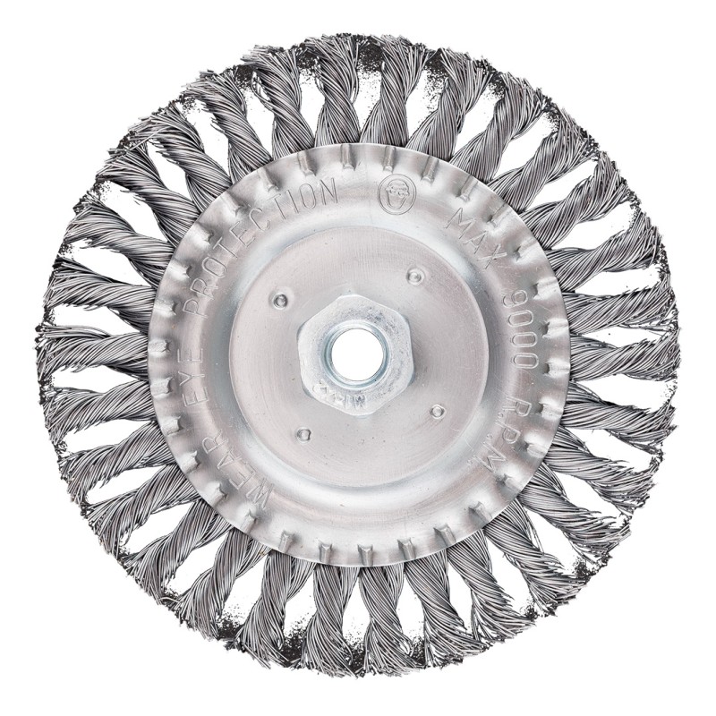 GRAPHITE 57T433 Szczotka druciana tarczowa 150 mm, drut skręcony, stalowy, M14