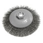 GRAPHITE 57T436 Szczotka druciana tarczowa 115 mm, drut karbowany, stalowy, M14