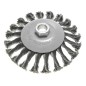 GRAPHITE 57T411 Szczotka druciana tarczowa 125mm, drut skręcony, stalowy M14