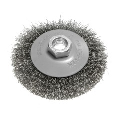 GRAPHITE 57T410 Szczotka druciana tarczowa 100 mm, drut karbowany, stalowy, M14