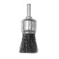 GRAPHITE 57T431 Szczotka druciana pędzelkowa 24 mm, drut karbowany, stalowy, z trzpieniem 6 mm