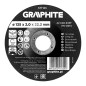 GRAPHITE 57T123 Tarcza tnąca, korundowa do betonu, wypukła 125 x 2.0 x 22.2 mm, 42 C46-R-BF