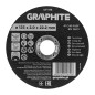 GRAPHITE 57T116 Tarcza tnąca, korundowa do betonu 125 x 2.0 x 22.2 mm,  41 C46-R-BF