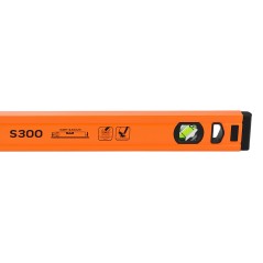 NEO TOOLS 71-135 Poziomnica aluminiowa S 300, 3 libelle, 120 cm 