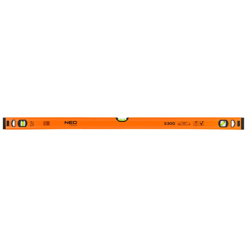 NEO TOOLS 71-134 Poziomnica aluminiowa S 300, 3 libelle, 100 cm