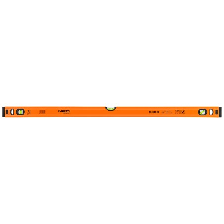 NEO TOOLS 71-134 Poziomnica aluminiowa S 300, 3 libelle, 100 cm