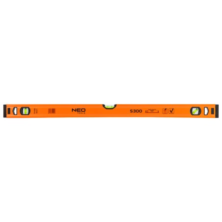 NEO TOOLS 71-133 Poziomnica aluminiowa S 300, 3 libelle, 80 cm