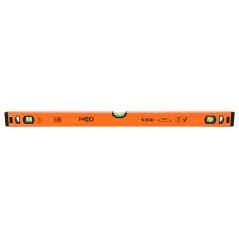 NEO TOOLS 71-133 Poziomnica aluminiowa S 300, 3 libelle, 80 cm 