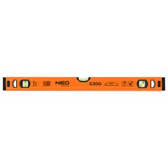 NEO TOOLS 71-132 Poziomnica aluminiowa S 300, 3 libelle, 60 cm