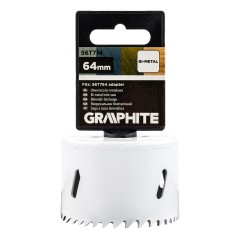 GRAPHITE 56T714 Otwornica bi-metalowa 64 mm 