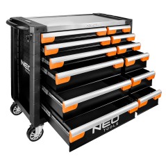 NEO TOOLS 84-225-6 Szafka narzędziowa 7 szuflad PRO z wyposażeniem, 359 narzędzi - EVA 