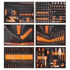 NEO TOOLS 84-225-6 Szafka narzędziowa 7 szuflad PRO z wyposażeniem, 359 narzędzi - EVA 