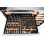 NEO TOOLS 84-225-6 Szafka narzędziowa 7 szuflad PRO z wyposażeniem, 359 narzędzi - EVA