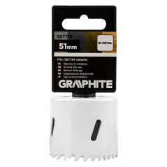 GRAPHITE 56T712 Otwornica bi-metalowa 51 mm 