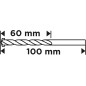 GRAPHITE 56T203 Wiertło do betonu 6 x 100 mm
