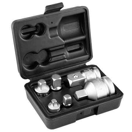 NEO TOOLS 10-240 Zestaw adapterów do kluczy nasadowych, 6 szt.