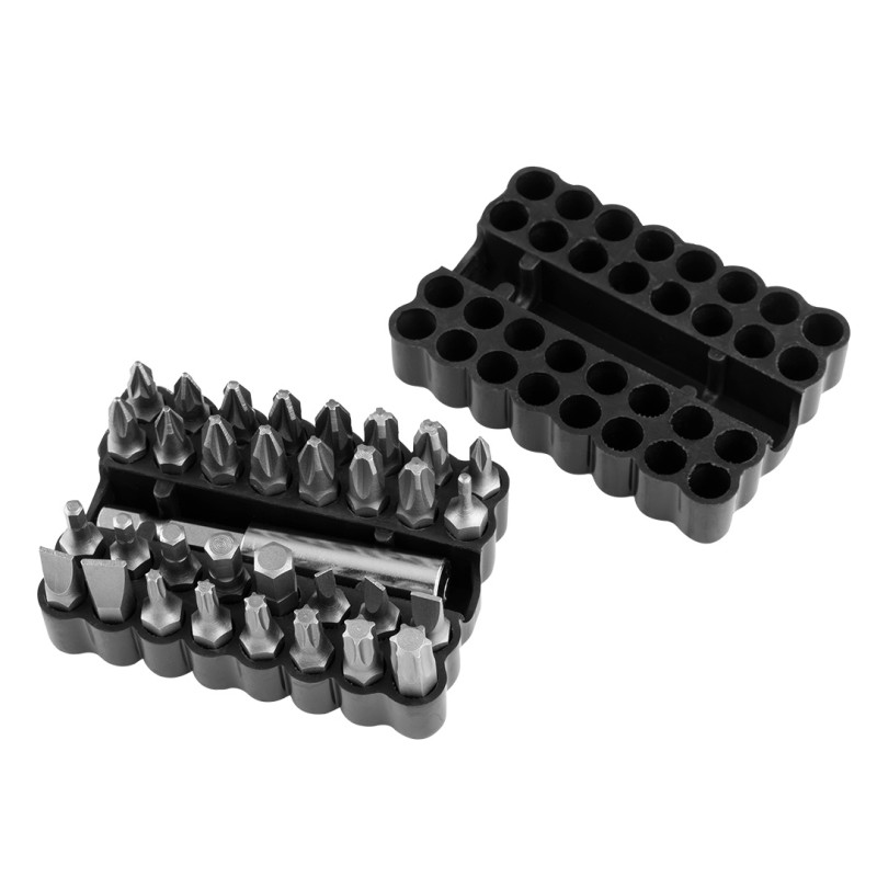 GRAPHITE 56T516 Zestaw bitów 25 mm, z uchwytem magnetycznym 60 mm, 33 szt.