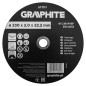 GRAPHITE 57T117 Tarcza tnąca, korundowa do betonu 230 x 2.0 x 22.2 mm,  41 C46-R-BF