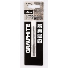 GRAPHITE 56T402 Wiertło do betonu Hex 5.0 mm