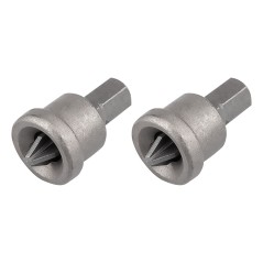 GRAPHITE 56T549 Bity z ogranicznikiem PZ2 x 25 mm, 2 szt.