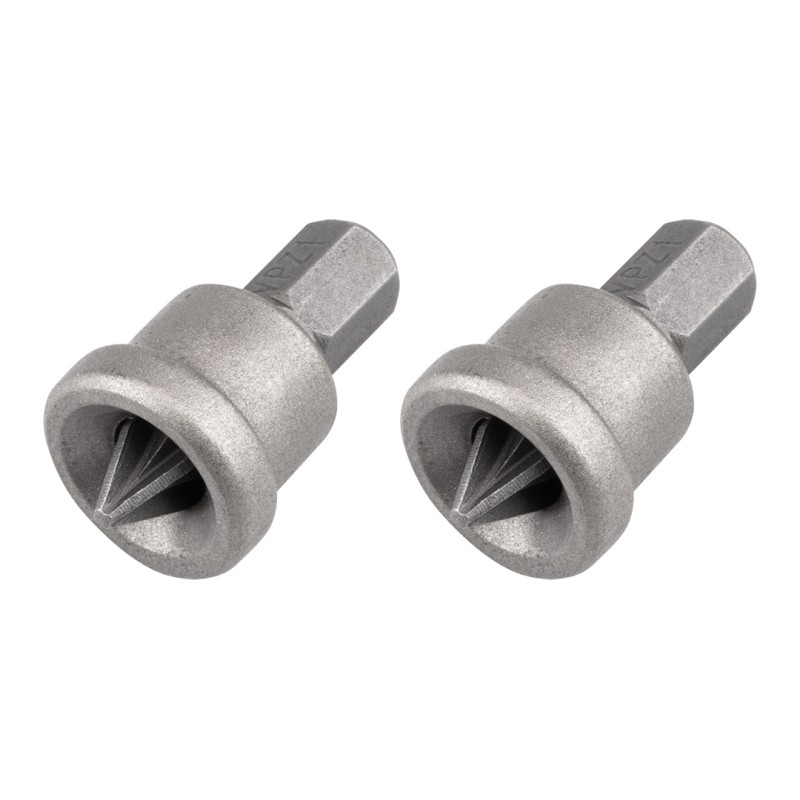 GRAPHITE 56T550 Bity z ogranicznikiem PZ1 x 25 mm, 2 szt.