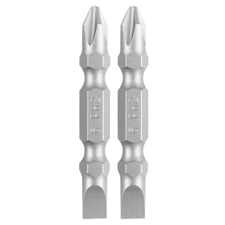 GRAPHITE 56T548 Bity dwustronne PH2 x SL6 50 mm, 2 szt.