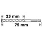 GRAPHITE 56T401 Wiertło do betonu Hex 4.0 mm