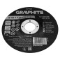 GRAPHITE 57T122 Tarcza tnąca, korundowa do betonu, wypukła 115 x 2.0 x 22.2 mm, 42 C46-R-BF