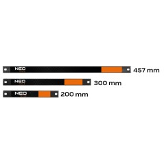 NEO TOOLS 84-144-1 Listwy magnetyczne zestaw 3 szt. 