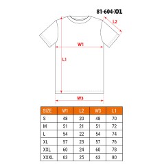 NEO TOOLS 81-604-XXL T-shirt Camo URBAN, rozmiar XXL 