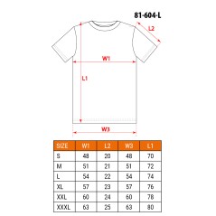 NEO TOOLS 81-604-L T-shirt Camo URBAN, rozmiar L 