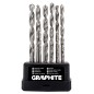GRAPHITE 54T915 Wiertła do metalu HSS-G, 1,5-6,5 mm, zestaw 13 szt.
