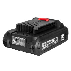 GRAPHITE 58G000-SET1 Wiertarko-wkrętarka akumulatorowa Energy+ 18V, Li-Ion, uchwyt 10 mm, aku 2Ah, ład, karton 
