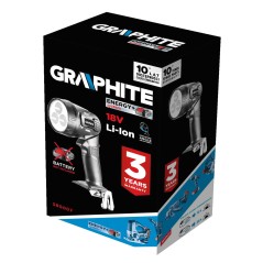 GRAPHITE 58G007 Latarka akumulatorowa Energy+ 18V, Li-Ion, bez akumulatora 